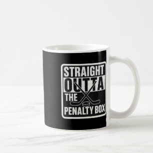 Taza De Café Jugador de hockey sobre hielo Straight Outta The P