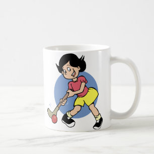 Taza De Café Jugador de hockey sobre hierba