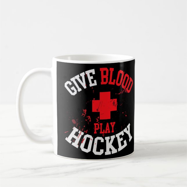 Taza De Café Jugador de hockey sobre hierba Goon Gift (Izquierda)