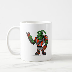Taza De Café Jugador de la estación espacial de Grundo