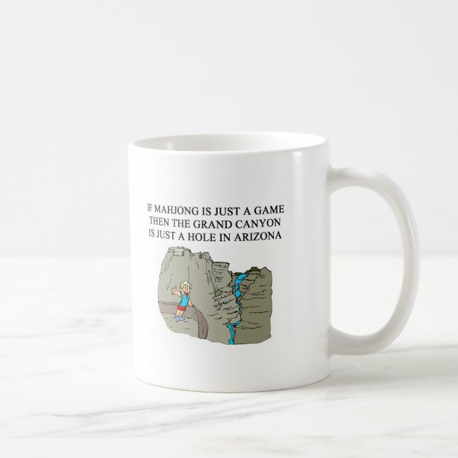 Taza De Café Jugador de MAHJONG (Derecha)