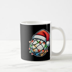 Taza De Café Jugador de Navidades divertidos renos de voleibol 