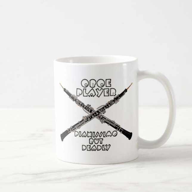 Taza De Café Jugador de Oboe (Derecha)