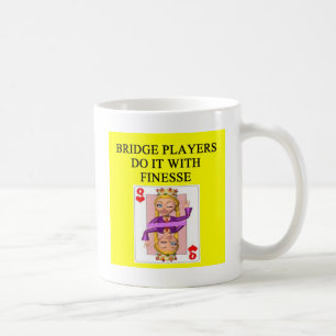 Taza De Café jugador de puente duplicado