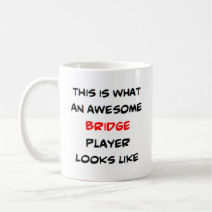 Taza De Café jugador de puente impresionante