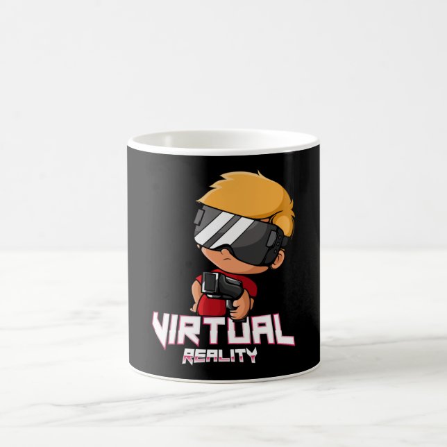 Taza De Café Jugador de realidad virtual (Centro)