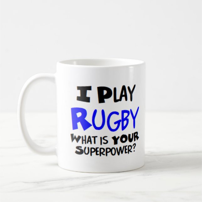 Taza De Café jugador de rugby (Izquierda)