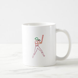 Taza De Café Jugador de softball
