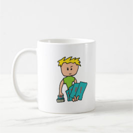 Taza De Café Jugador de tarjetas