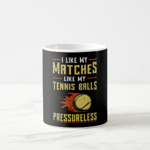 Taza De Café Jugador de tenis Match Racket Court Divertido