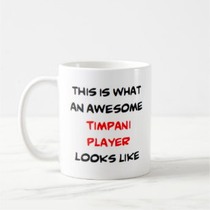 Taza De Café jugador de timpani, impresionante