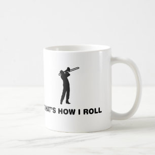 Taza De Café Jugador de Trombone