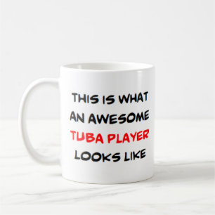 Taza De Café jugador de tuba, impresionante