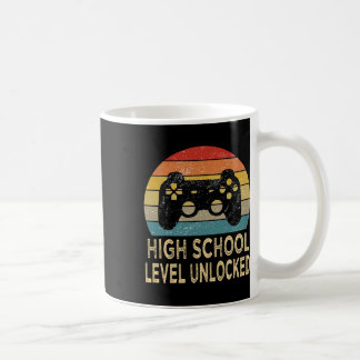 Taza De Café Jugador de Video de Nivel de Escuela Secundaria De