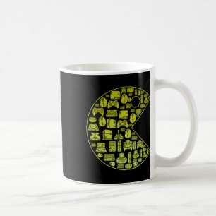 Taza De Café Jugador de Videojuegos Clásicos 1980 Retro Milenia