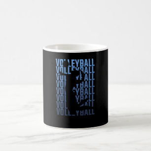 Taza De Café Jugador de voleibol Voleibol