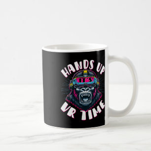 Taza De Café Jugador de Vr Jugador de Vr Realidad Virtual Juego