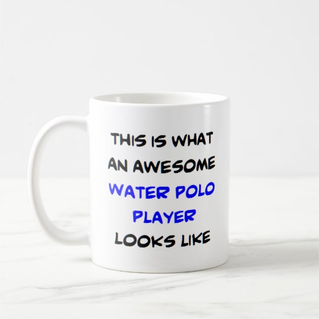 Taza De Café jugador de waterpolo, increíble (Izquierda)