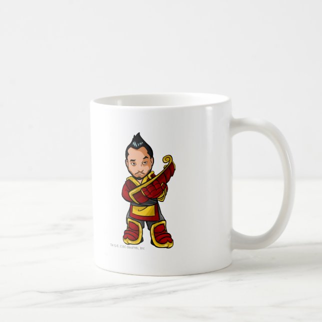 Taza De Café Jugador del personal de Bancha Ninja Shenkuu (Derecha)