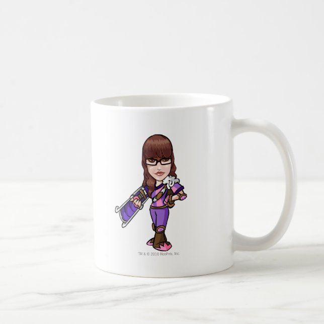 Taza De Café Jugador del personal de Faerieland de la empanada (Derecha)