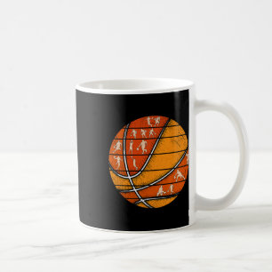 Taza De Café Jugador del Sketll Retro Love de Vintage
