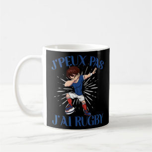 Taza De Café Jugador deportivo de rugby Guay Boys J'peux Pas J'
