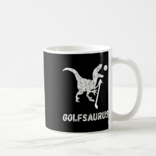 Taza De Café Jugador Divertido de Golf en Miniatura Golf Dinosa