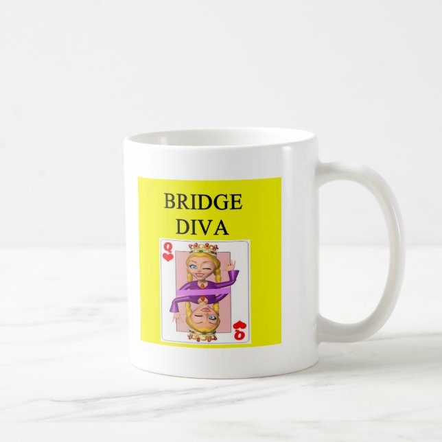 Taza De Café jugador duplicado del juego del puente (Derecha)