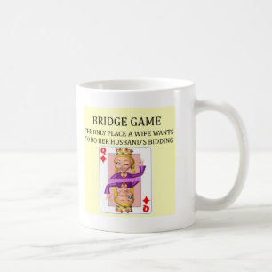 Taza De Café jugador duplicado del juego del puente