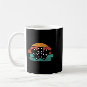 Taza De Café Jugador maestro de Dominoes de dominó de dominó