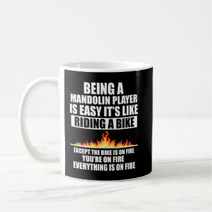Taza De Café Jugador Mandolin Lover Mando Lover