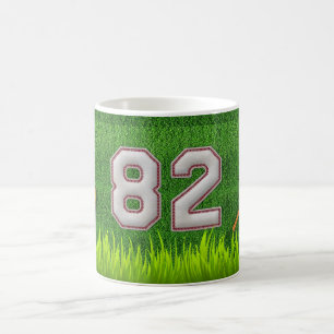 Taza De Café Jugador número 82 - puntadas frescas del béisbol
