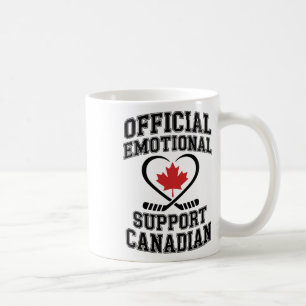 Taza De Café Jugador Oficial de Hockey Canadiense de Apoyo Emoc
