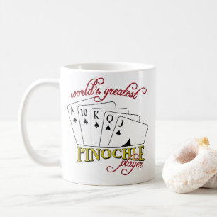 Taza De Café Jugador Pinochle