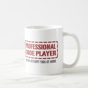 Taza De Café Jugador profesional de Oboe