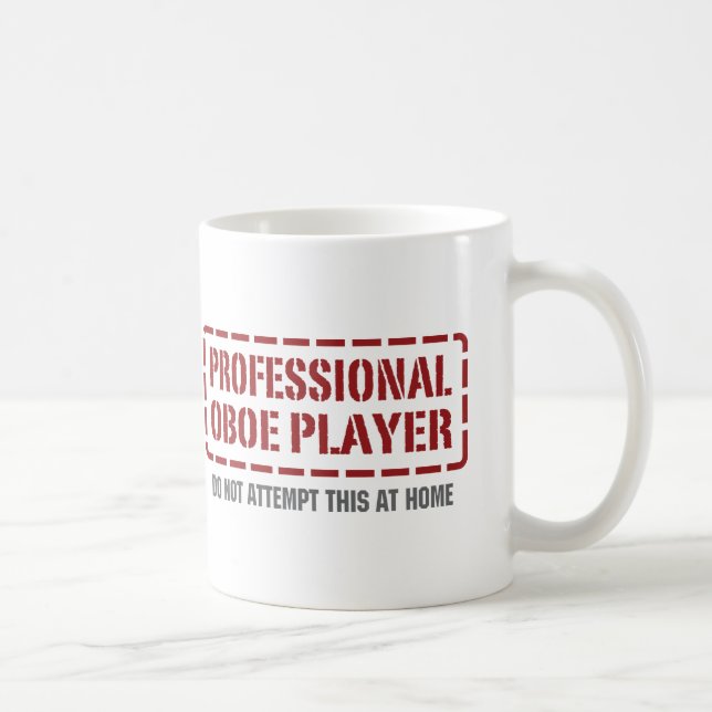 Taza De Café Jugador profesional de Oboe (Derecha)