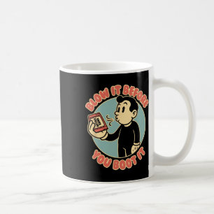 Taza De Café Jugador Retro Años 80 90 Nostalgia Vintage Papá