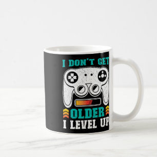 Taza De Café Jugador Retro No Envejecerás Cumpleaños de Jugador