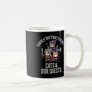 Taza De Café Jugador se distrae fácilmente por misiones secunda