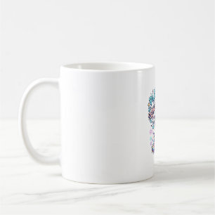Taza De Café Jugador Unicornio Uno Modo Unicornio Gráfico Estil