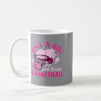 Taza De Café Jugadora de Baloncesto Mujer Solo Una Chica Que Am