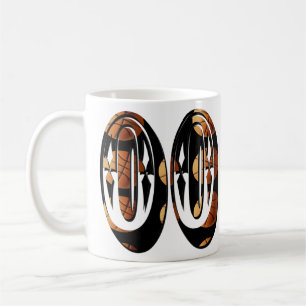 Taza De Café Jugadores de Baloncesto Dimensionales Número 00,