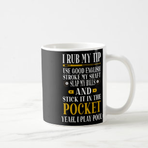 Taza De Café Jugadores De Billiards Pool Funny Billiard I Rubo 