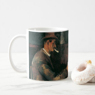 Taza De Café Jugadores de Cartas de Paul Cezanne, Arte Antiguo 