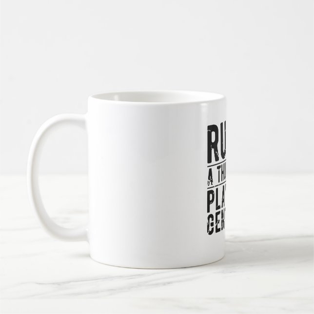 Taza De Café Jugadores de rugby sarcásticos citan regalo - Rugb (Izquierda)
