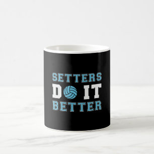 Taza De Café Jugadores de voleibol lo hacen mejor