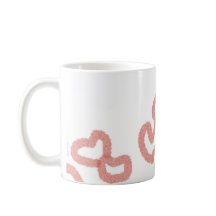 "JUGADOS PEQUEÑOS CORAZONES" Mug clásico, café de 