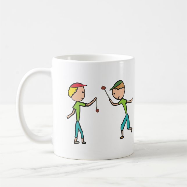 Taza De Café Jugando a los ahorristas (Izquierda)