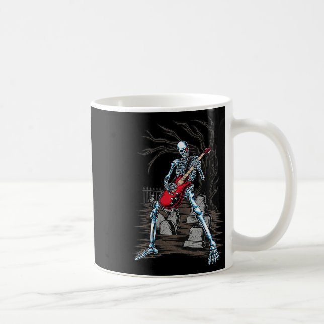 Taza De Café Jugando guitarra (Derecha)
