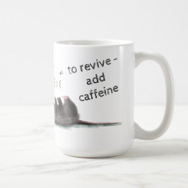 Taza De Café Jugando Muerte Mug Opossum